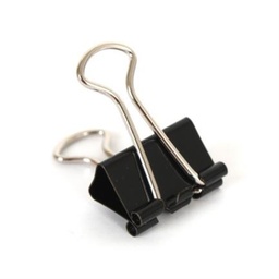 [PAQ10NE-153] Paquete C/10 Pinza Sujeta Papeles  Chico 19mm (3/4") 12 Piezas Nextep