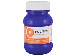 [7501139163091] Caja Con 6 Pintura Acrílica Politec Azul Cobalto 100ml
