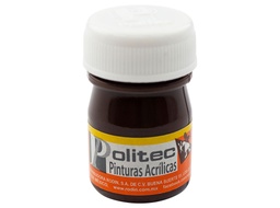 [7501139136187] Caja Con 12 Pintura Acrílica Politec Sombra Café 20ml