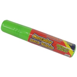 [PAQ6-MV-203ND] Paquete C/6 Marcador Para Vidrio Pascua Verde