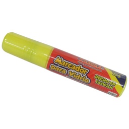 [PAQ6-MV-203JB] Paquete C/6 Marcador Para Vidrio Pascua Amarillo