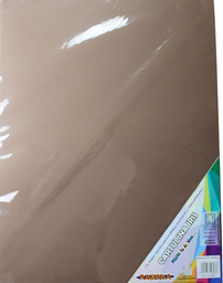[PAQ10-PE-CAIR10LB] Paquete C/10 Cartulina Café Obscuro Iris Pascua 165G 50X65