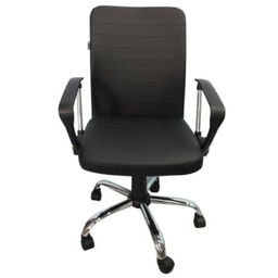 [NE-650R] Silla Ejecutiva Altura Ajustable Reclinable Polipiel/Base Giratoria Nextep