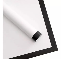 [PK-BC-BA] Empaque C/10 Papel Coreano Blanco Pascua O/Negro (C.100) (E.10)
