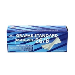 [PAQ3-26-6] Paquete C/3 Grapas Standard Marvel Pilot 26/6 C/ 5000
