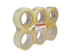 [PAQ6-258207] Paquete C/6 Cinta Adhesiva Tuk 182 Transparente 48mm x 150m 258207