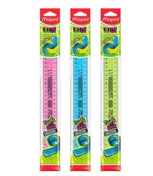 [3154142793188] Regla Maped Plastico Flexible Twist 30cm (E.25)