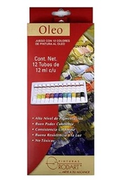 [7501139145462] Juego Rodart Oleo C/12 Colores Tubo 12ml