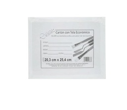 [7501139123927] Carton C/Tela Rectangular Economico Rodin 40X50