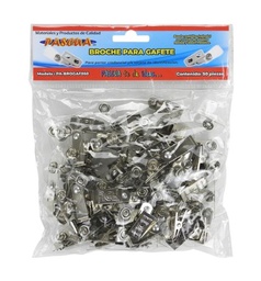 [PA-BROGAF050] Paquete C/50 Broche Para Gafete Pascua