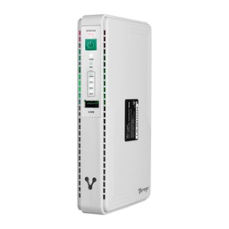 [NBM-300] Mini No Break Vorago NBM-300 8,800 mAh 2 RJ45 1 Usb Para Modem