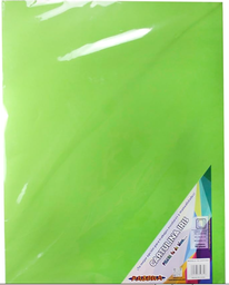 [PAQ10-PE-CAIR10ND] Paquete C/10 Cartulina Verde Limon Iris Pascua 165G 50X65