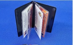 [PORTACRED] Mica Porta credencial c/4 Diviciones negro