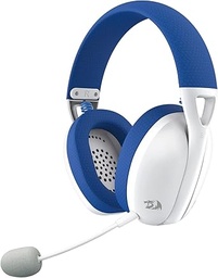[H848B] Diadema Inalámbrica Gamer H848B Blanco/ Azul Redragon