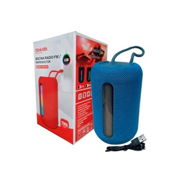 [MB-162] Bocina 2 Pulgadas MB-162 Bluetooth Radio FM Luz Led Multicolor Link Bits (C.60)