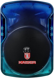 [MSA-7530MX] Bocina 15 Pulgadas Kaiser MSA-7530MX Traslucida 25,000W Tripié Y Micrófono