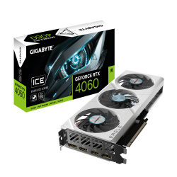 [GV-N4060EAGLEOC ICE-8GD] Tarjeta De Video Gigabyte GeForce RTX 4060 EAGLE OC ICE 8G