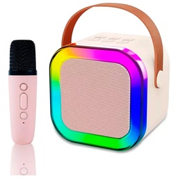 [MCK-001] Bocina Bluetooth Karaoke Portátil MCK-001 Con Micrófono Inalámbrico Link Bits (C.40)