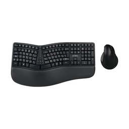 [AC-936248] Kit Teclado Y Mouse Acteck AC-936248 Virtuos Fitt MK770 Inalámbrico Ergonómico Negro