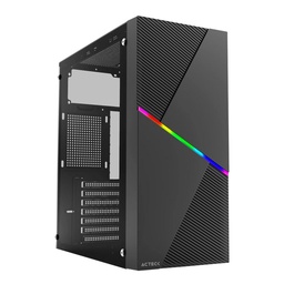 [AC-935715] Gabinete Acteck Media Torre AC-935715 Draco GM450 Fuente ATX 500W Negro