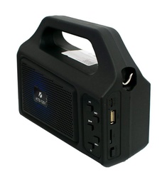 [KTS-1251] Bocina Bluetooth 3 Pulgadas KTS-1251 Panel Solar Correa Linterna Conexión TWS Radio FM Kbroad (C.50)
