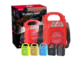 [KTS-2007] Bocina Bluetooth 4 Pulgadas KTS-2007 Carga Solar Radio FM Linterna de Emergencias Link Bits (C.40)