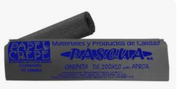 [PAQ10-PCREPE-AA] Paquete C/10 Papel Crepe Pascua 50*70 Negro