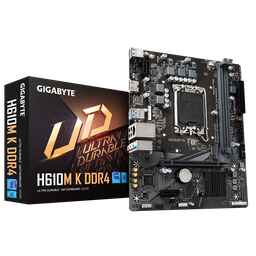 [H610M K DDR4] Tarjeta Madre Gigabyte H610M K DDR4 Intel  S-1700 3200MHZ