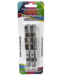 [PA-SACM5052BL] Paquete C/4 Sacapuntas Metálico Doble Pascua (E.24) (144)