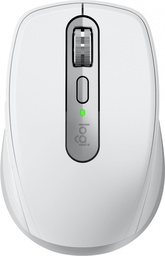 [910-006933] Mouse Logitech Óptico MX Anywhere 3S, Recargable, Inalámbrico, USB, 8000PDI, Gris Pálido