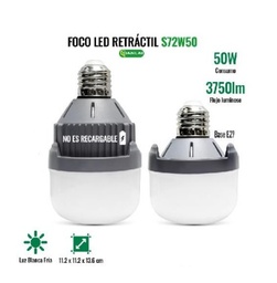 [S72W30] Foco Led Megaluz S72W30 30 W Luz Led Fría Interior