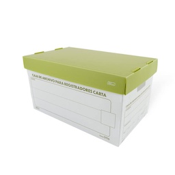 [0116] Caja Archivo Printaform plástico 0116 Carta (E.10)