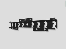 [B2660N49] Soporte Fijo Para TV 26 a 60 Pulgadas B2660N49 Tornillería Capacidad 25 Kg VESA 400x400 Link Bits (C.50)