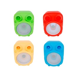 [SA438T] Bocina Bluetooth 4 Pulgadas Link Bits SA438T Radio Fm Luz Led Multicolor