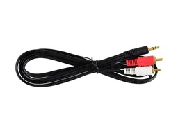 [CE-1004] Cable De Audio CE-1004 Auxiliar Plug a RCA 3.5 MM 1 metro Control Expert