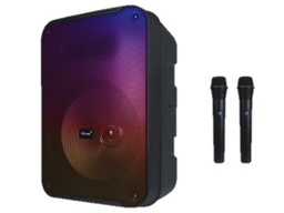 [KTS-2232] Bocina Bluetooth 12 Pulgadas Link Bits KTS-2232 Radio Fm Luz Led Multicolor Micrófonos Inalámbricos