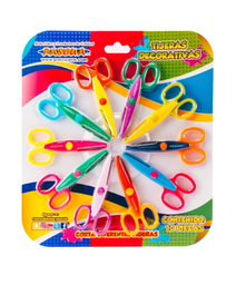 [TIJ-DEC-10] Paquete C/10 Tijera Pascua Decorativa