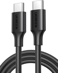 [50997] Cable Usb-C A Usb-C 1 Metro Ugreen 50997 Carga Rápida Transferencia Datos 480 Mbps