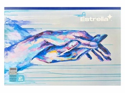 [PAQ16-0041] Paquete C/16 Block de Dibujo Constructivo Estrella 33x50 20 Hojas