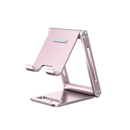 [90460] Soporte Para Celular  De Aluminio Ugreen 90460 Angulo Ajustable Compatibilidad Dispositivos 4.7 a 7.9 Pulgadas Antideslizante  Rosa