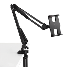 [50394] Soporte Para Tableta Con Brazo Tipo Perezoso Ugreen 50394 Brazo Ajustable Cabezal 360 Grados 3 Perillas De Ajuste Dispositivos de 4 a 12.9 Pulgadas 1.5 Kg