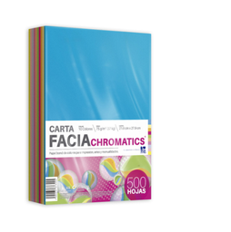 [FACIACHROM500] Paquete C/500 Hoja De Color Copamex  Chromatics 10 Colores (C.10)