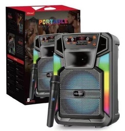 [KTS-2200] Bocina Bluetooth Link-Bits 8 Pulgadas KTS-2200 Radio Fm Usb Micrófono