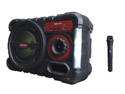 [SA8072T] Bocina Bluetooth Link Bits 8 Pulgadas SA8072T Radio Fm, Luz Led Multicolor, Micrófono (C.8)