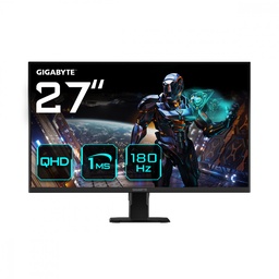 [GS27QA] Monitor Gigabyte Lcd 27 Pulgadas GS27QA Hd 180Hz Hdmi Display Port Negro