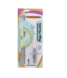 [PA-GEO-900] Juego Geometría Pascua Mega Flexible (E.12) (C.72)