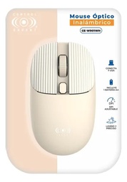 [CE-W901WH] Mouse Optico Inalambrico Control Expert CE-W901WH Beige