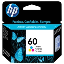 [CC643WL] Cartucho Tinta Original Hp 60 Tricolor
