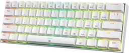 [K630W-RGB BR] TECLADO GAMER K630W-RGB DRAGONBORN BLANCO MERCANICO SWITCH CAFE REDRAGON