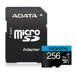 [AUSDX256GUICL10A1-RA] Micro Sd 256Gb Adata Clase 10 Azul